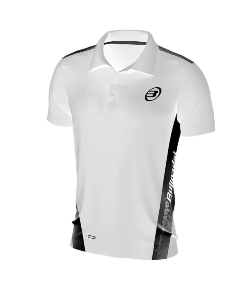 Polo Bullpadel Bubon Blanco