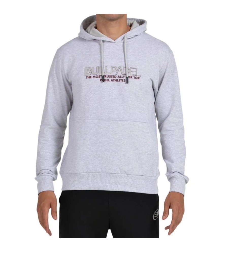 Bullpadel hoodie gris