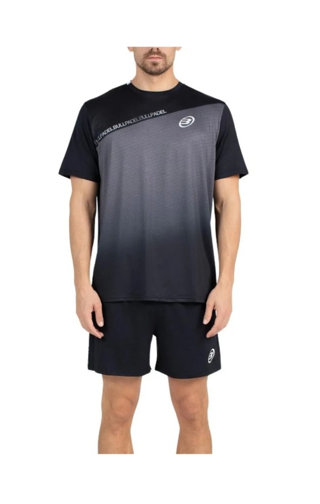 Camiseta Bullpadel Summit Negro