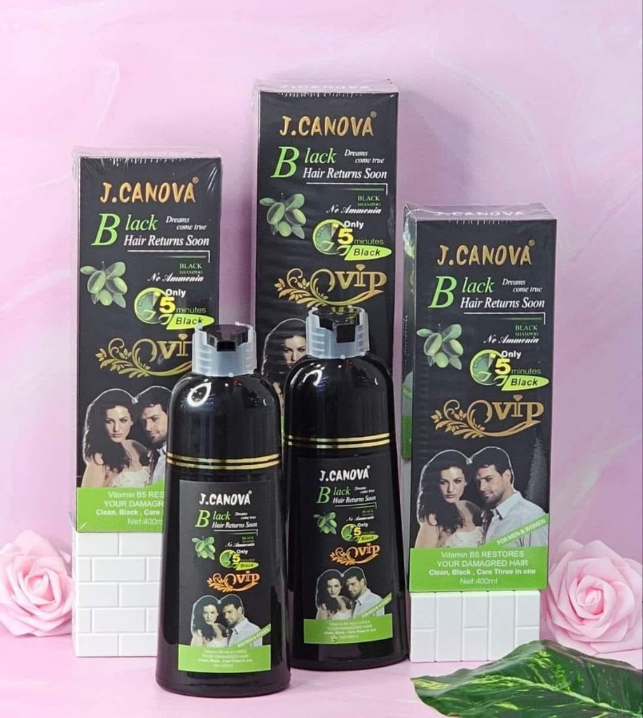 Shampoo cubre canas