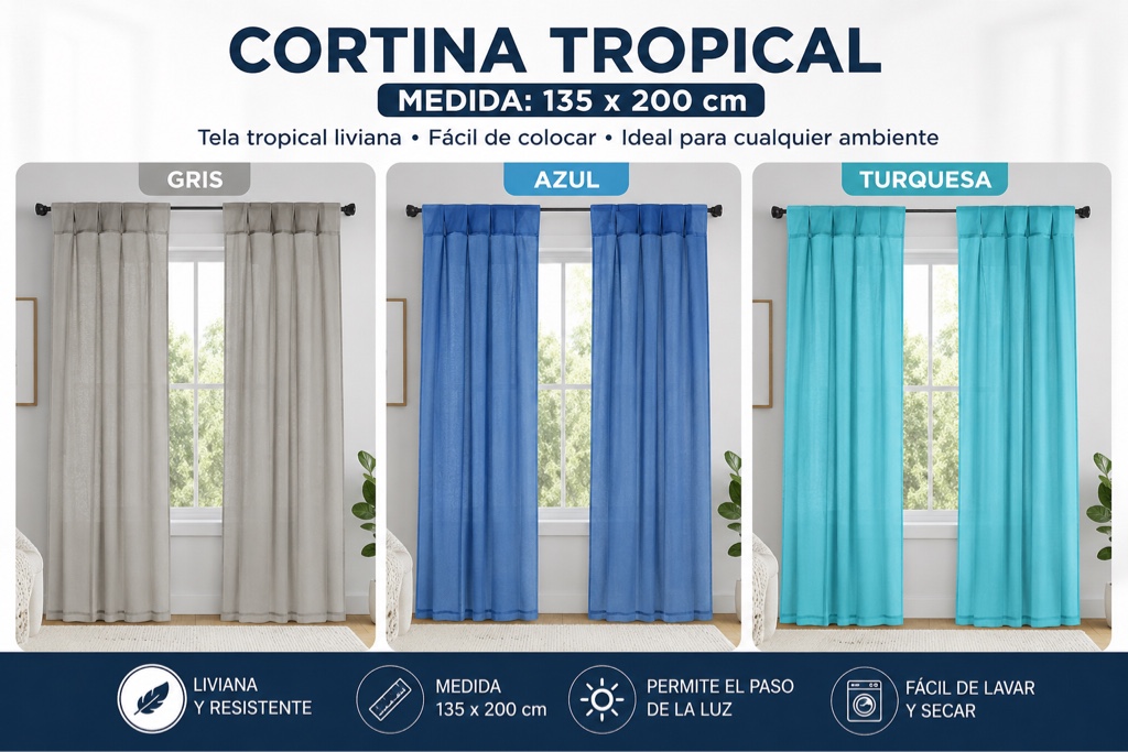 Cortinas 135x200