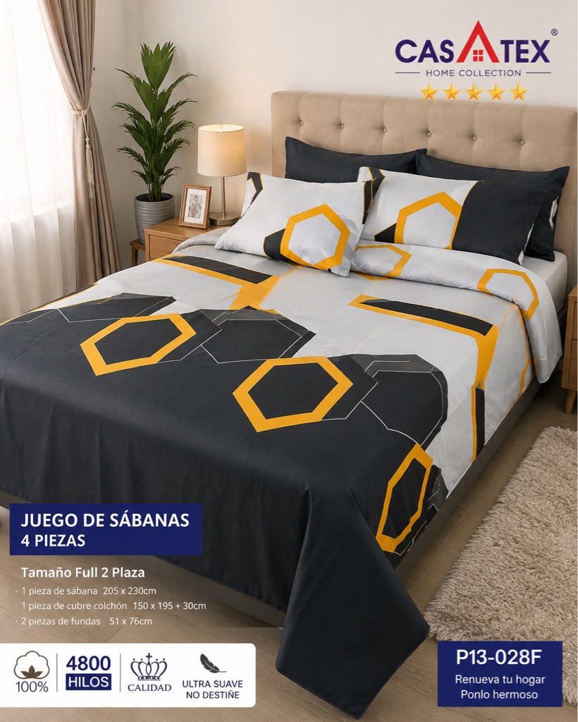 CASATEX sábanas 2/1plazas