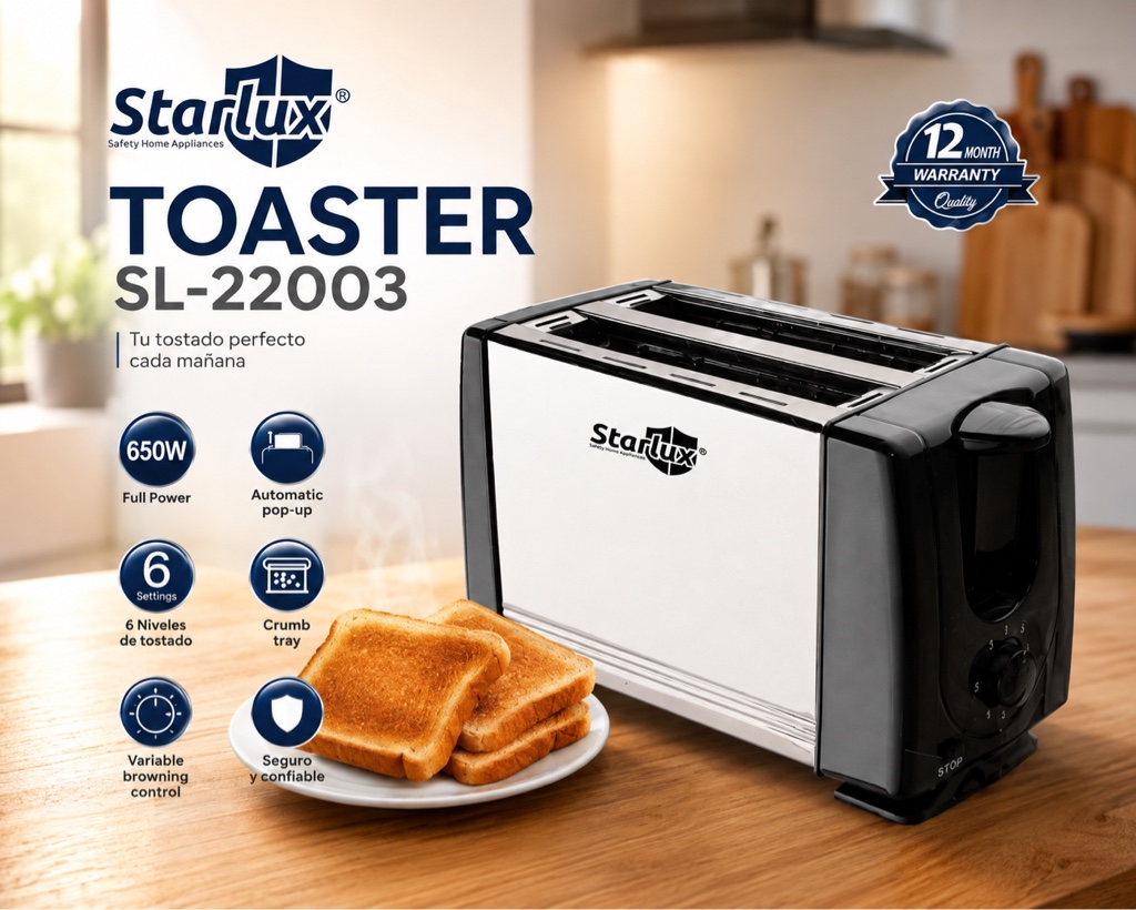 Starlux tostadora de pan