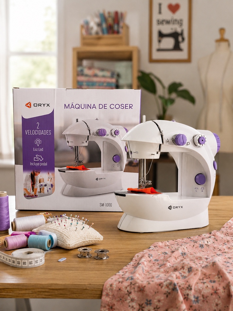 máquina de coser pequeña