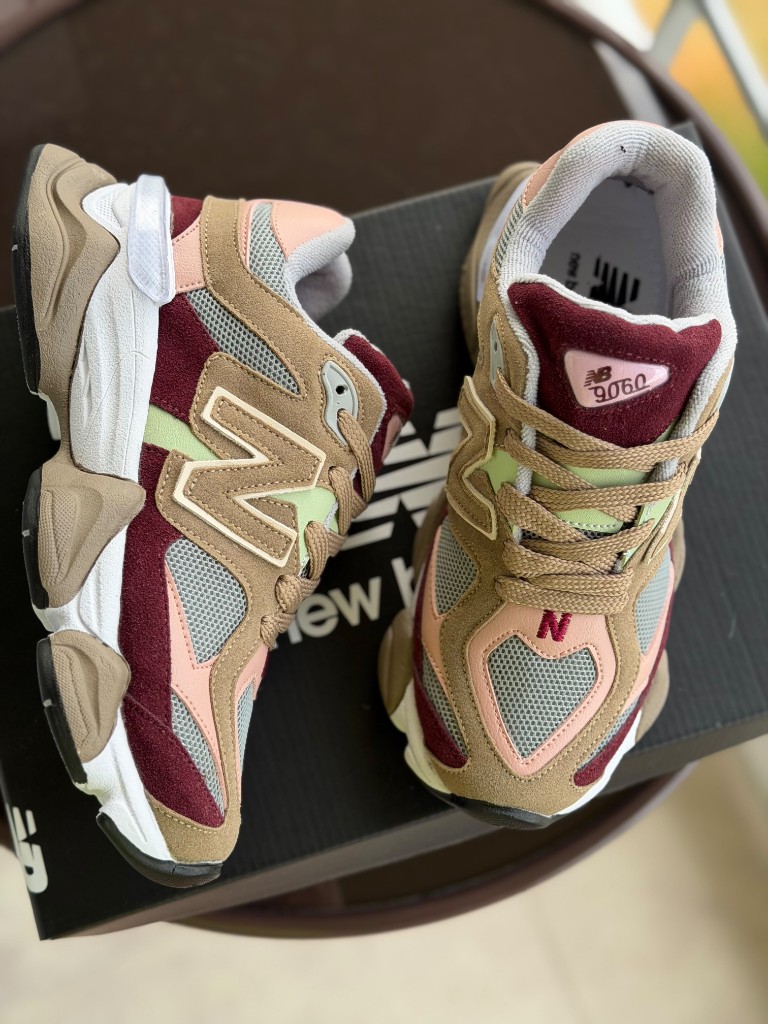 New balance vino con marron