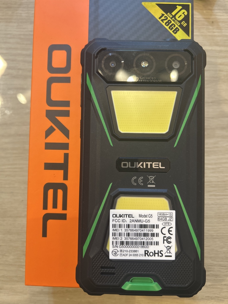 OUKITEL G5 negro 128GB