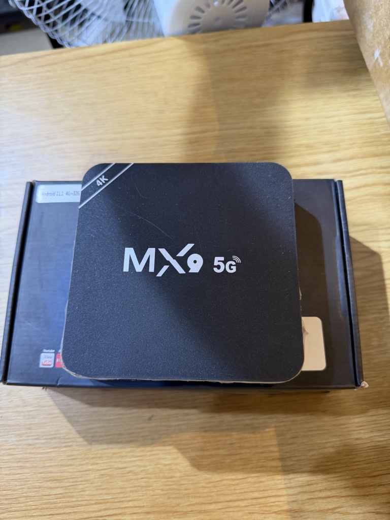 TV BOX MX9 5G 4K CON CANALES