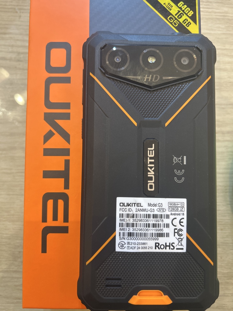 OUKITEL G3 negro 64GB