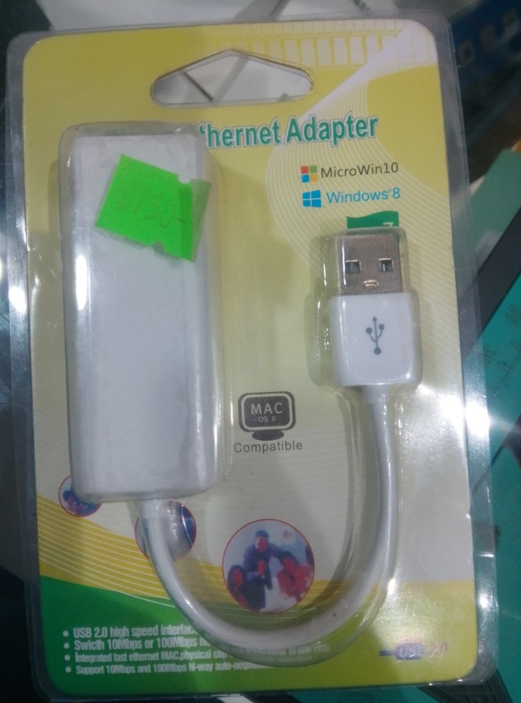 Adaptador Ethernet a USB