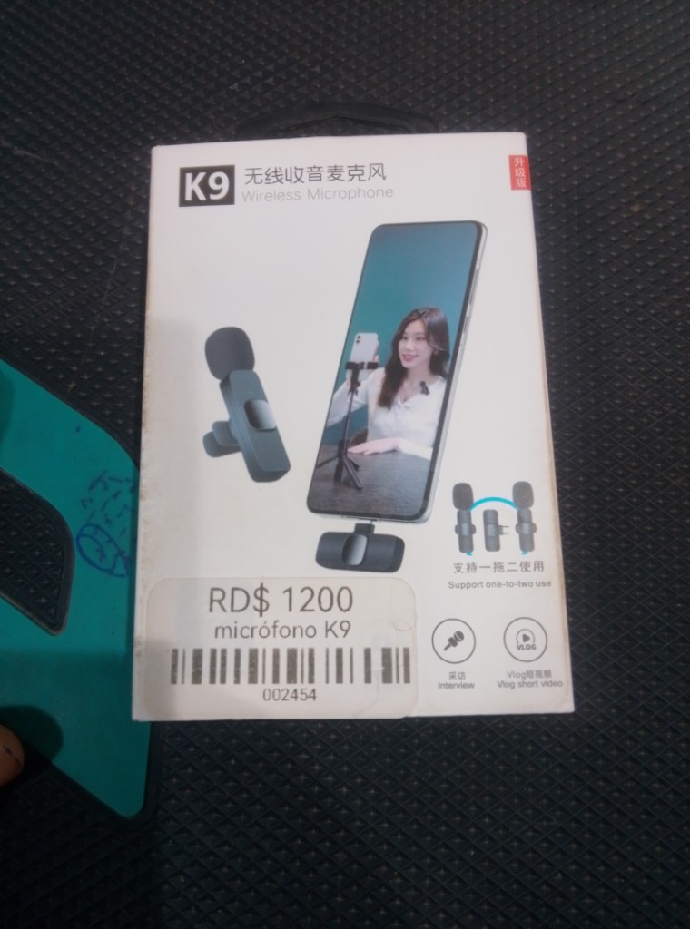 K9 microfono inalambrico