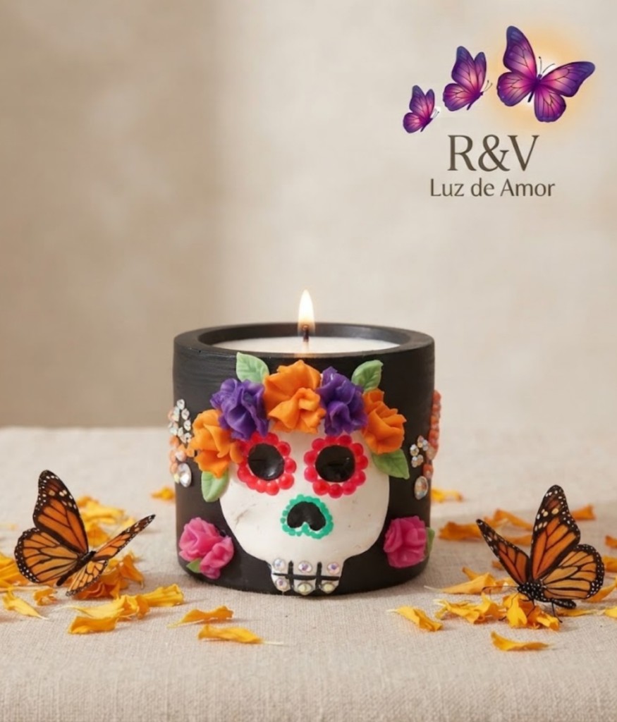 Base baby negra catrina artesanal