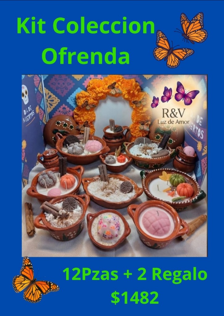 Kit Coleccion Ofrenda 12pz