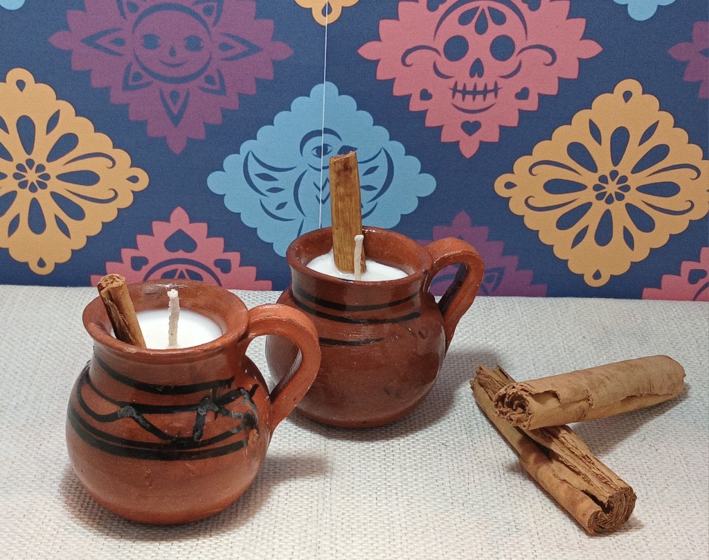 Velas decorativas de canela