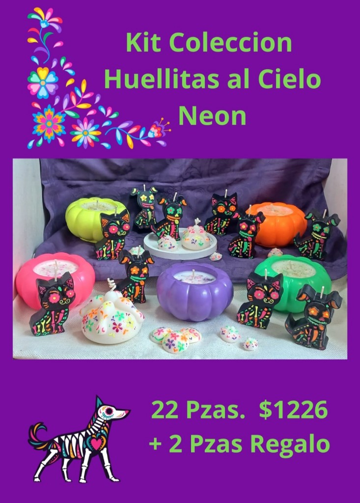 Kit Huellitas al Cielo Neon