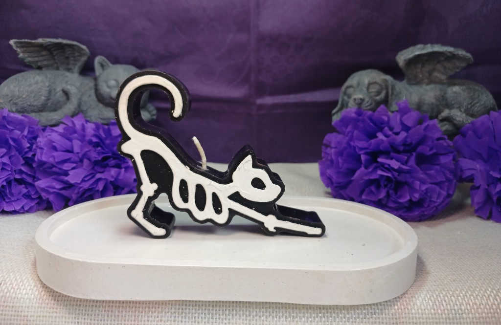 Base oval gatito hueso