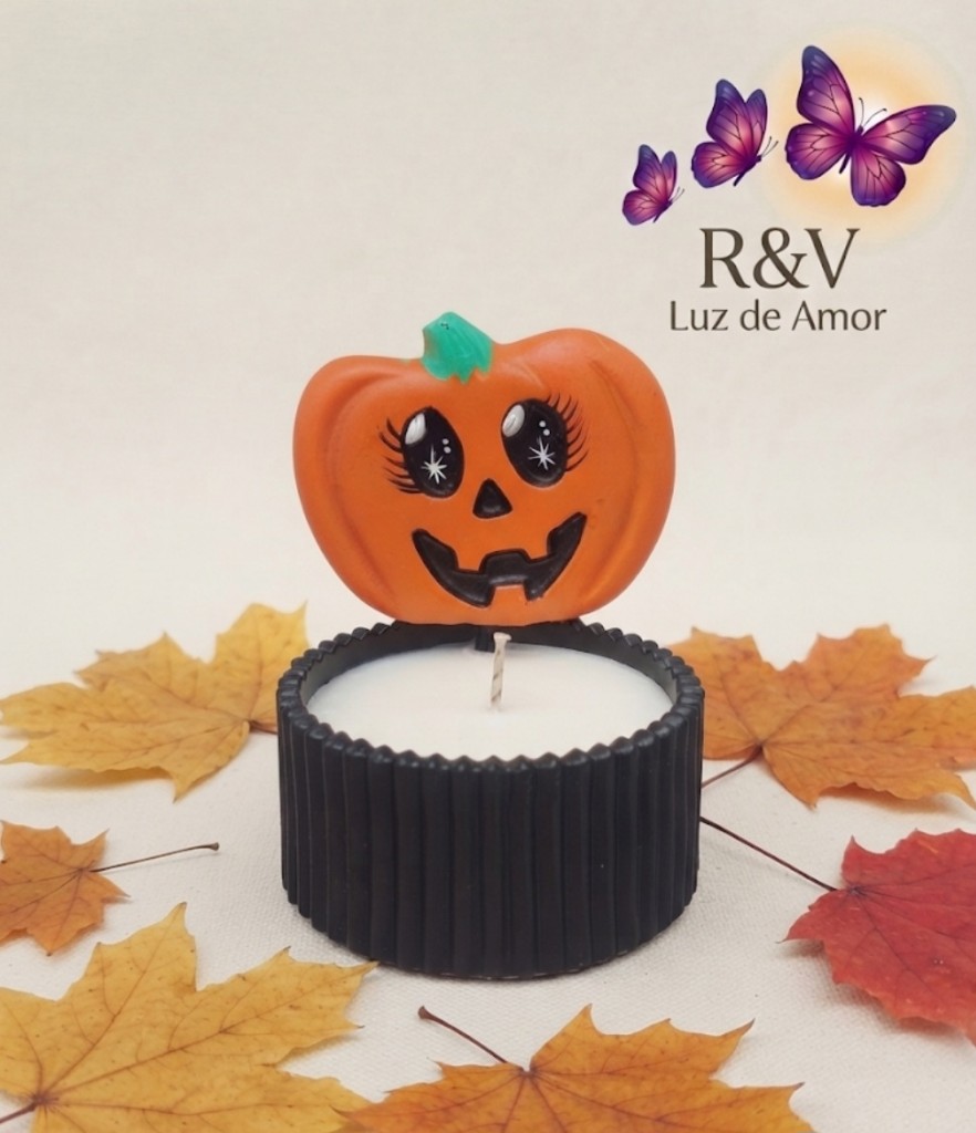 Candy negra calabaza neon