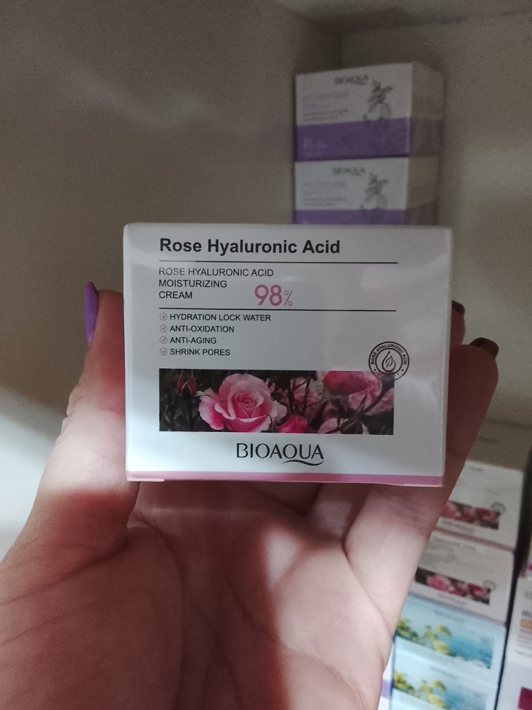 Crema facial rose hyaluronico