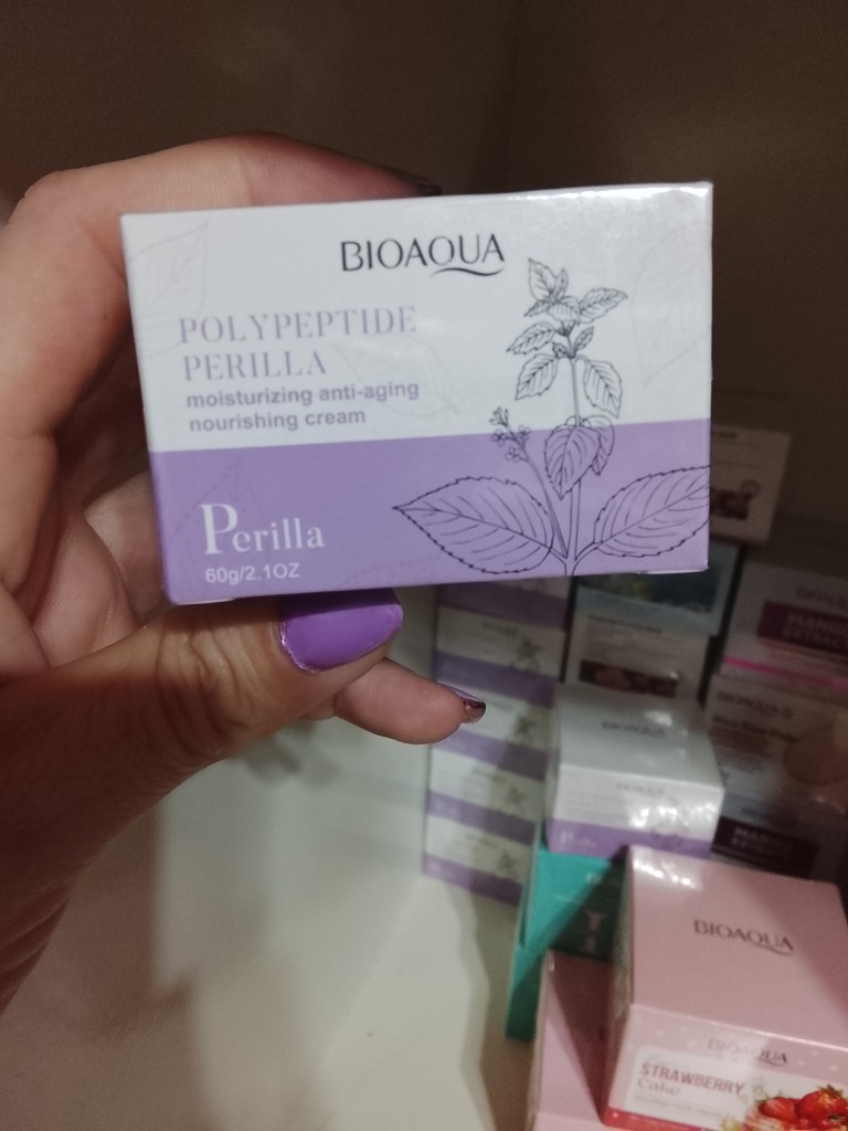 Crema facial polypeptide