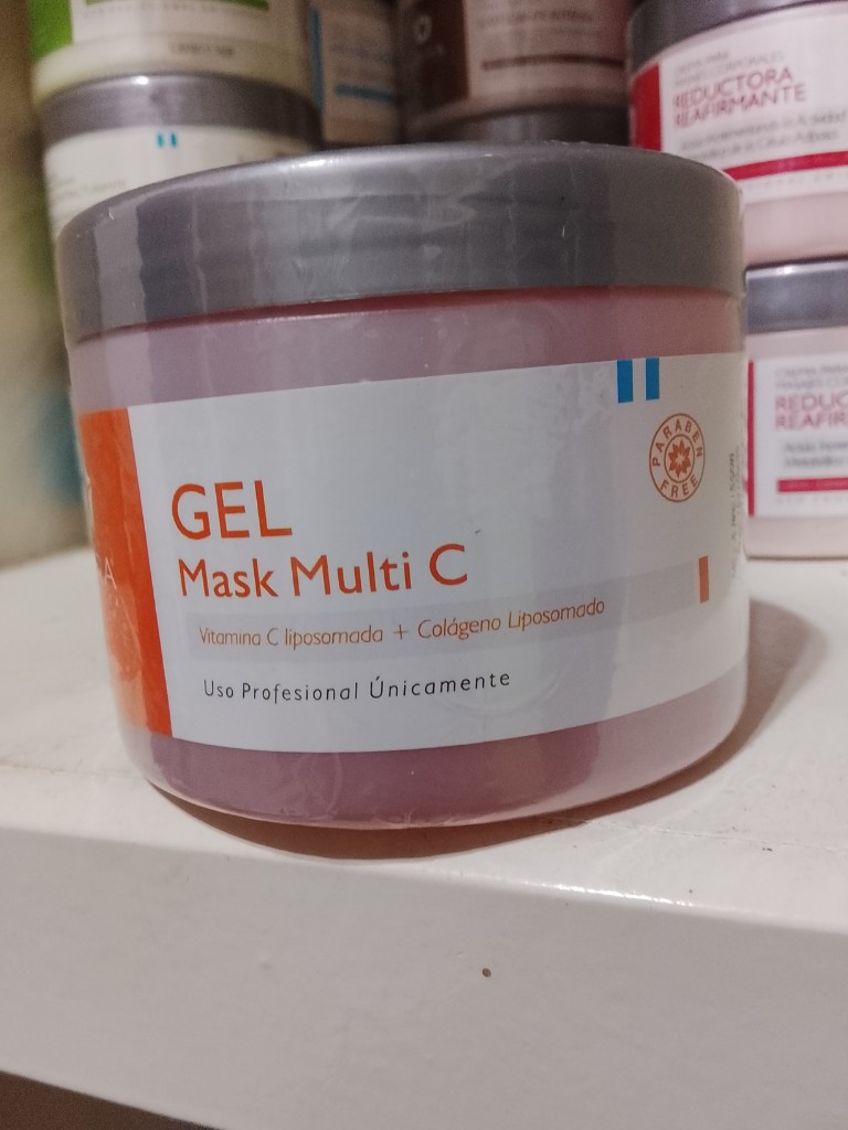 Mascara facial gel multimask 500cc