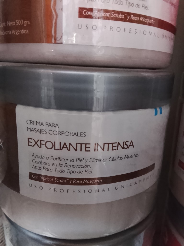 Crema exfoliante 500cc