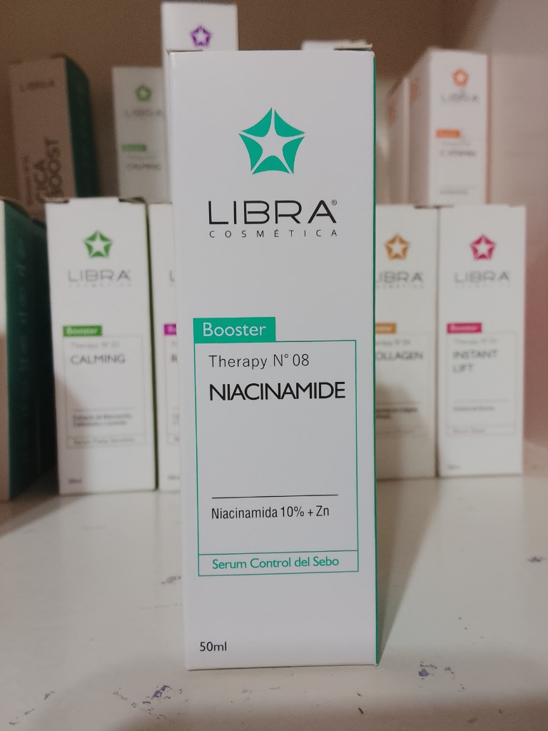 Serum niacinamida, control de sebo