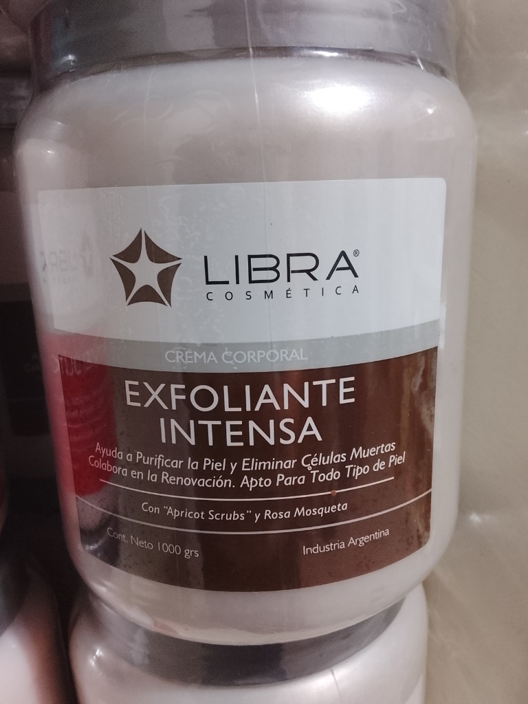 Crema exfoliante intensa x kilo