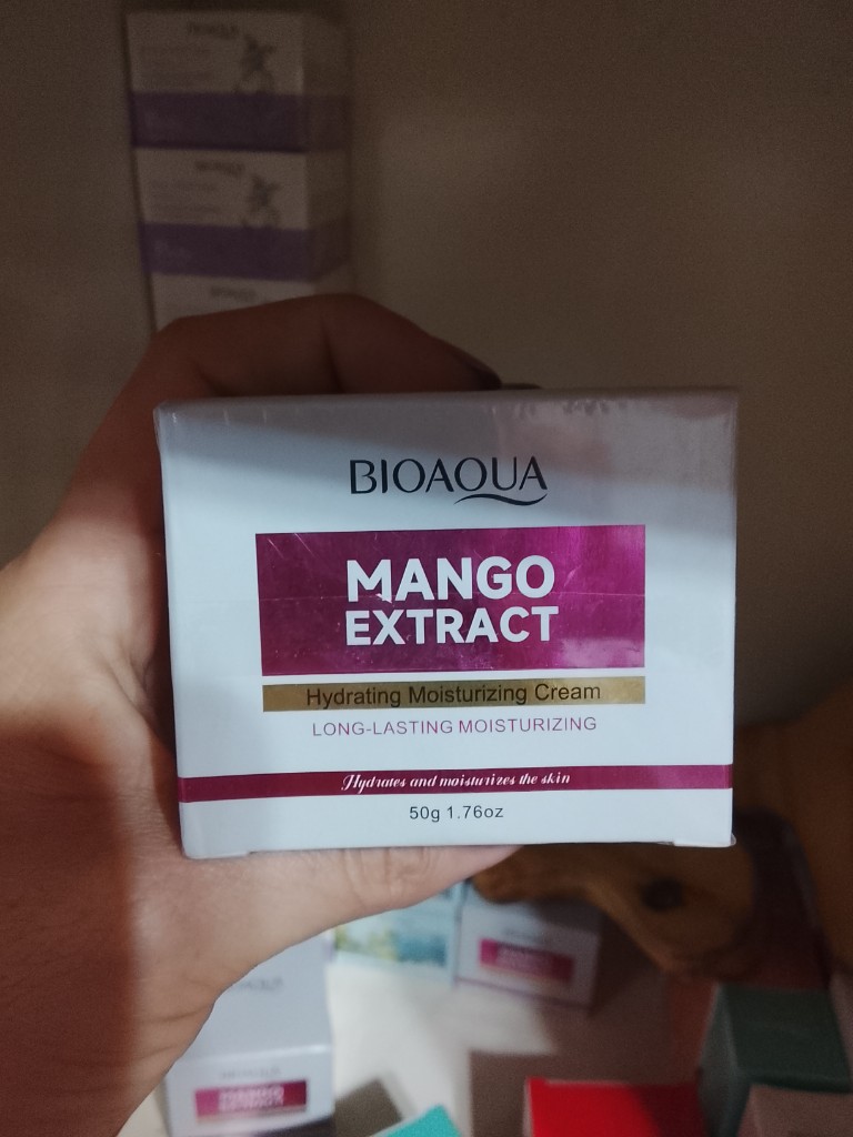 Crema facial extracto de mango