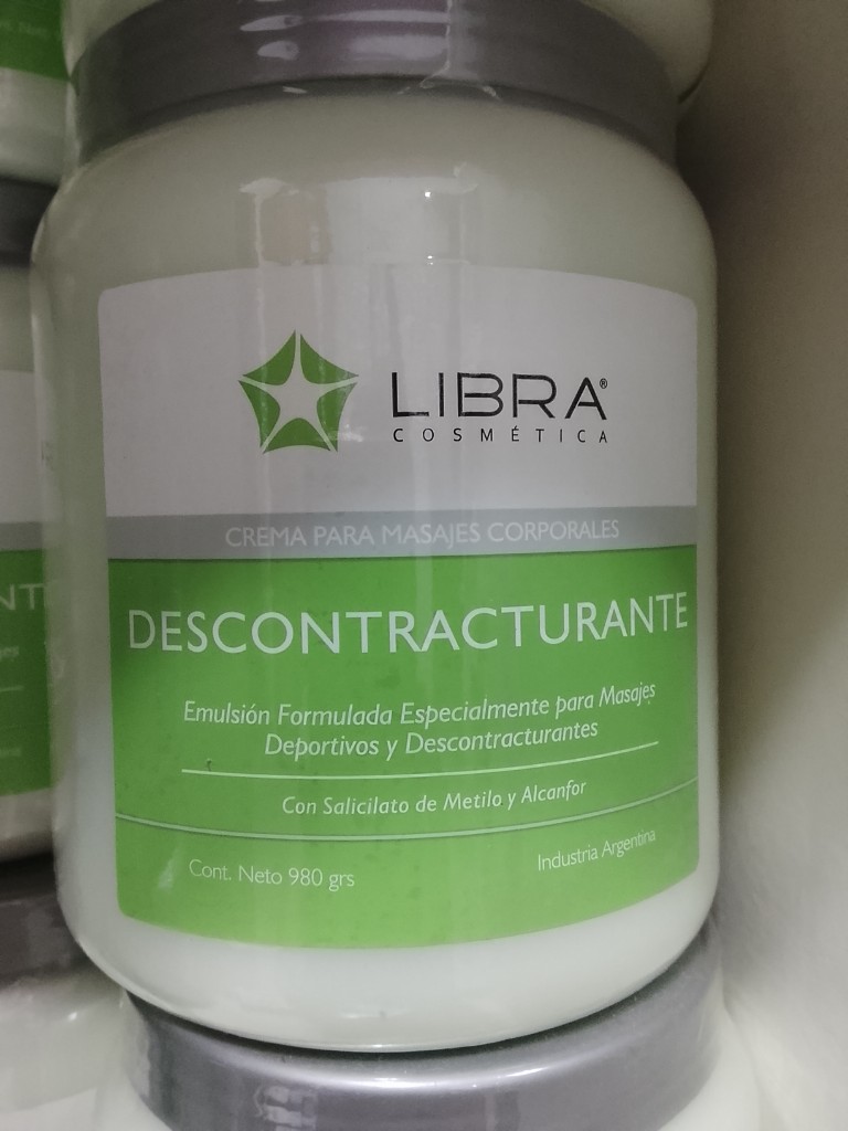Crema descontracturante x kg