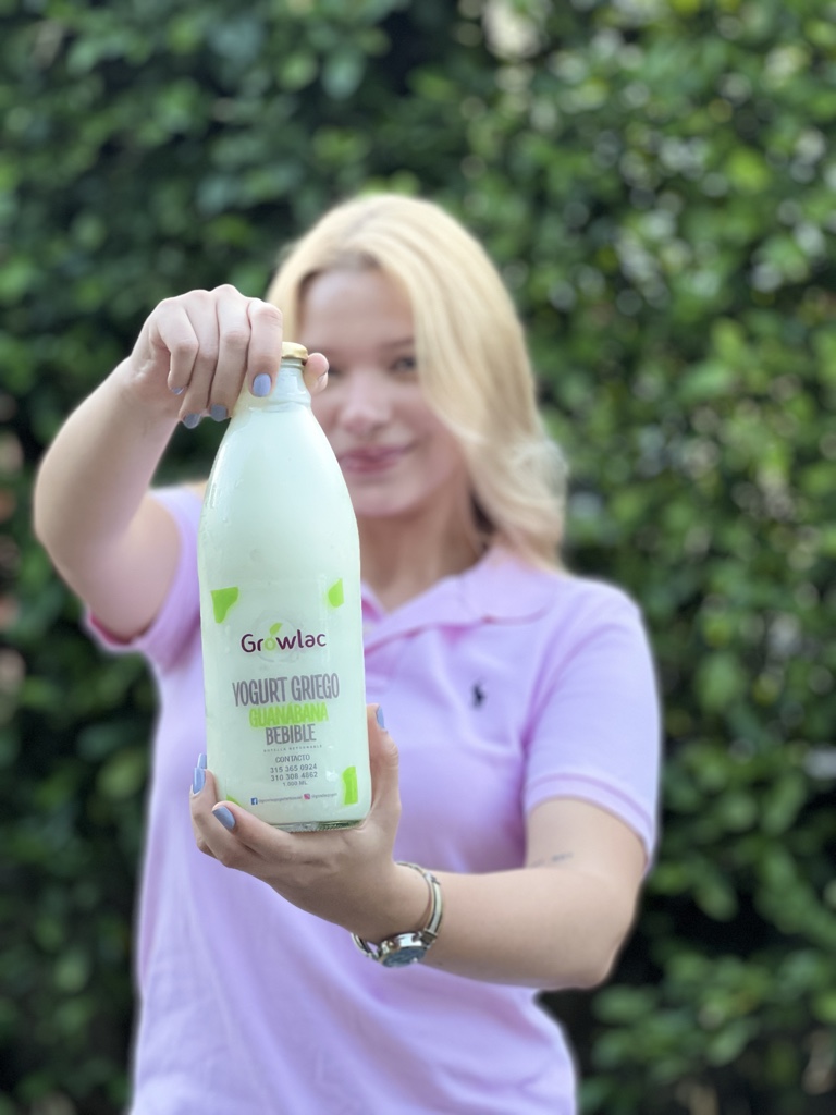 Growlac Yogurt griego guanabana bebible