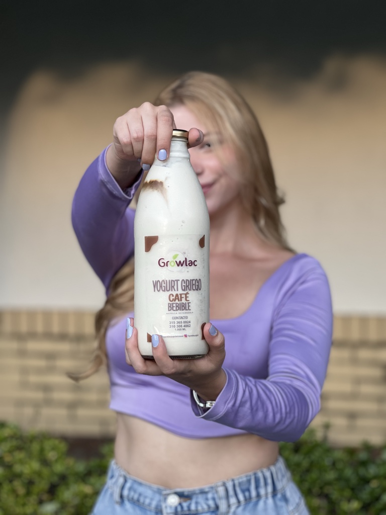 Growlac Yogurt Griego Café Bebible