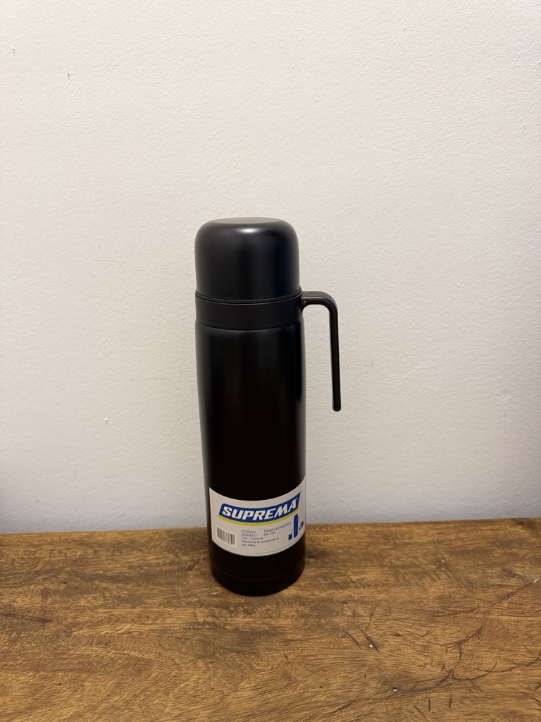 Termo media manija negro 1l