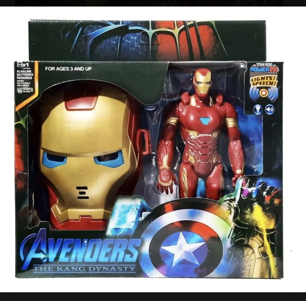 Ironman con mascara