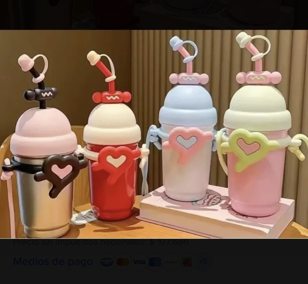 Baso termico corazon