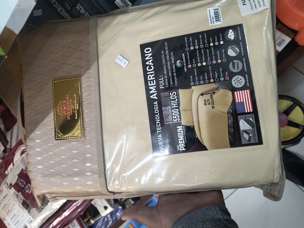 Sábana americanas premium de 5500 hilos