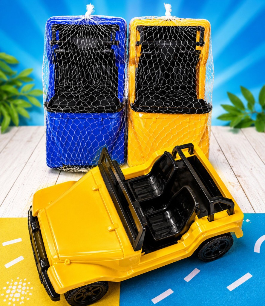 JEEP INFANTIL CON DOBLE ASIENTO