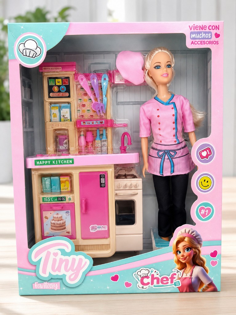 MUÑECA TINY CHEF