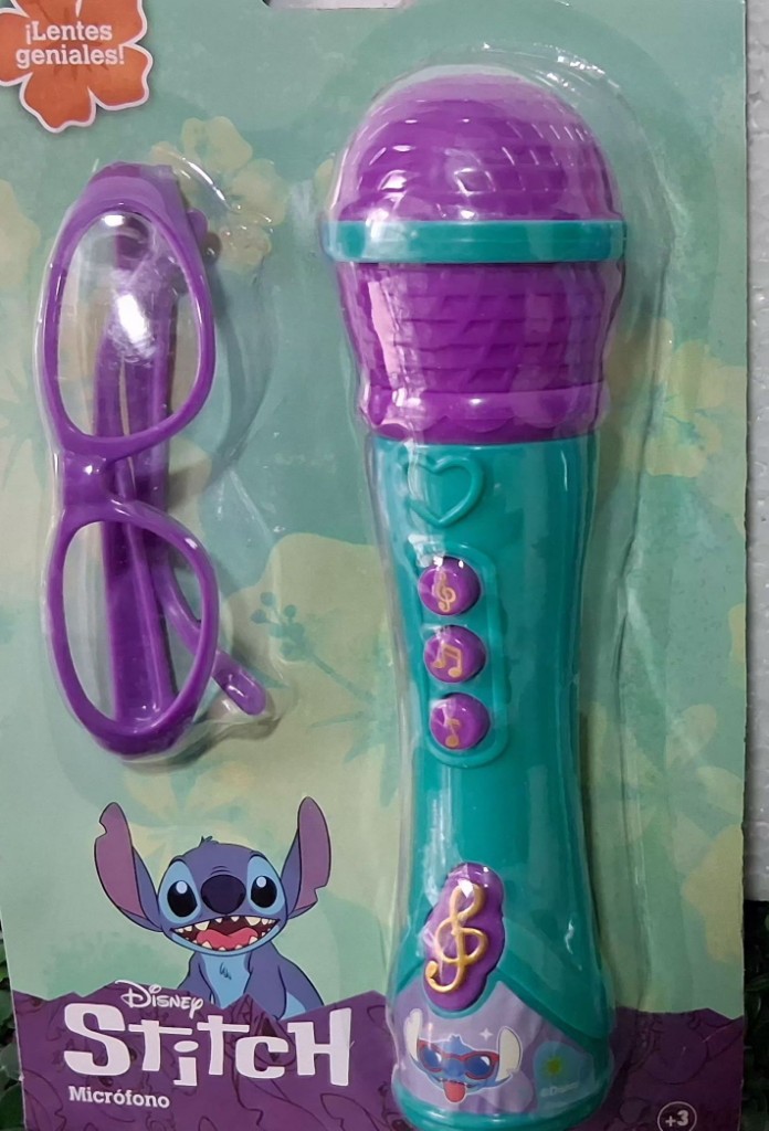 MICROFONO INFANTIL CON LENTES