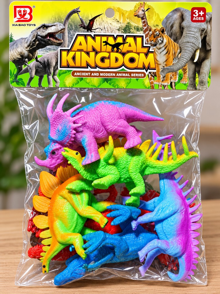 SETS DE DINOSAURIOS DE GOMA