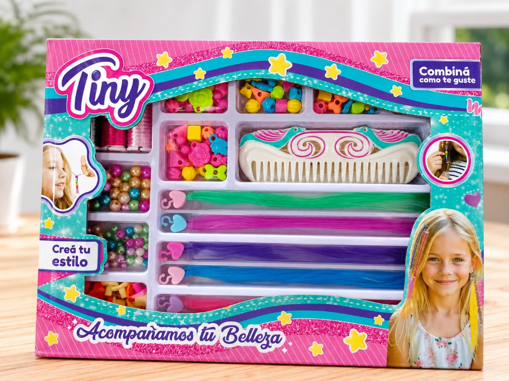 SET PARA CREAR PEINADO. TINY