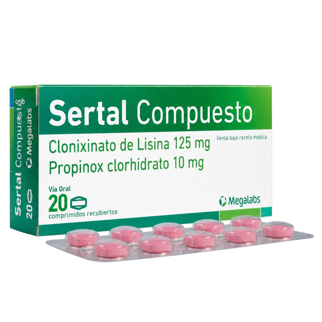 Sertal compuesto tabletas