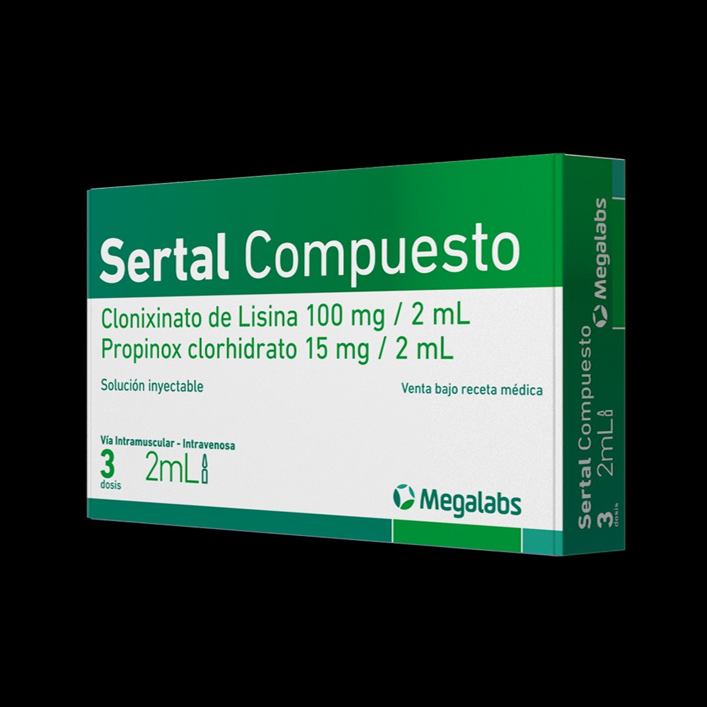 Sertal compuesto ampolla 2mL