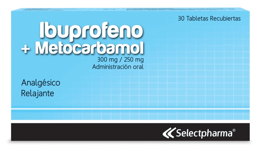 Ibuprofeno +Metocarbamol