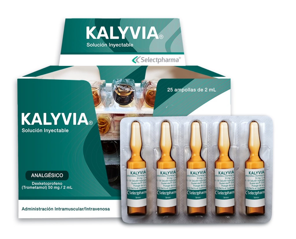 Kalivia 50mg/2ml ampolla
