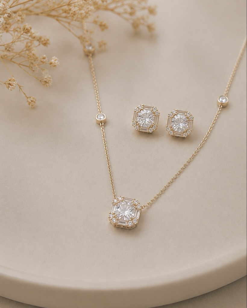 Conjunto Square Cristal