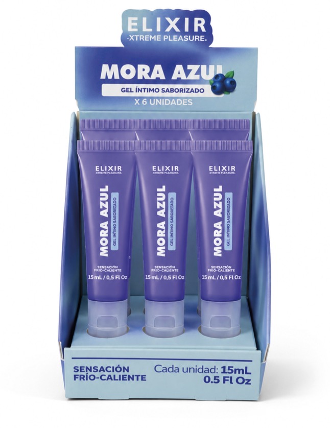 lubricante intimo mora azul 15ml