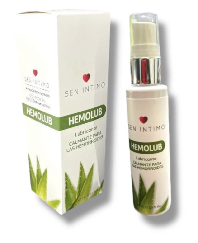 Hemolub lubricante para hemorroides