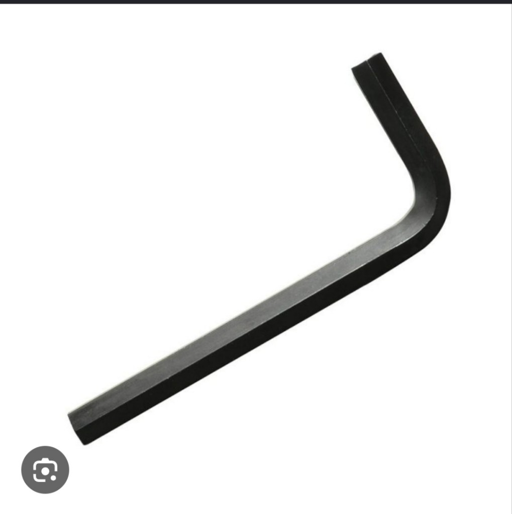 Llave hexagonal 7/32"