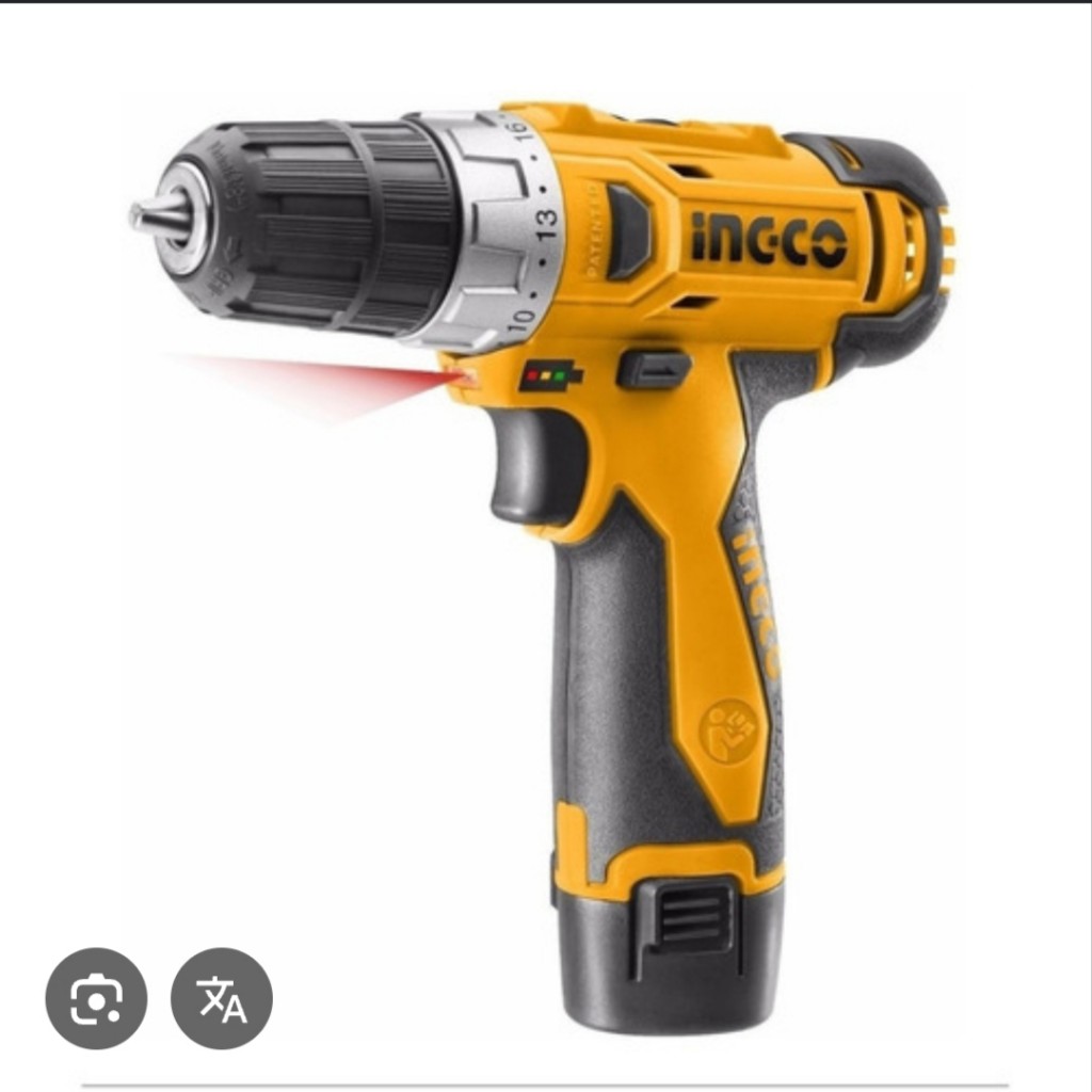 Taladro de impacto 3/8"  12V  INGCO