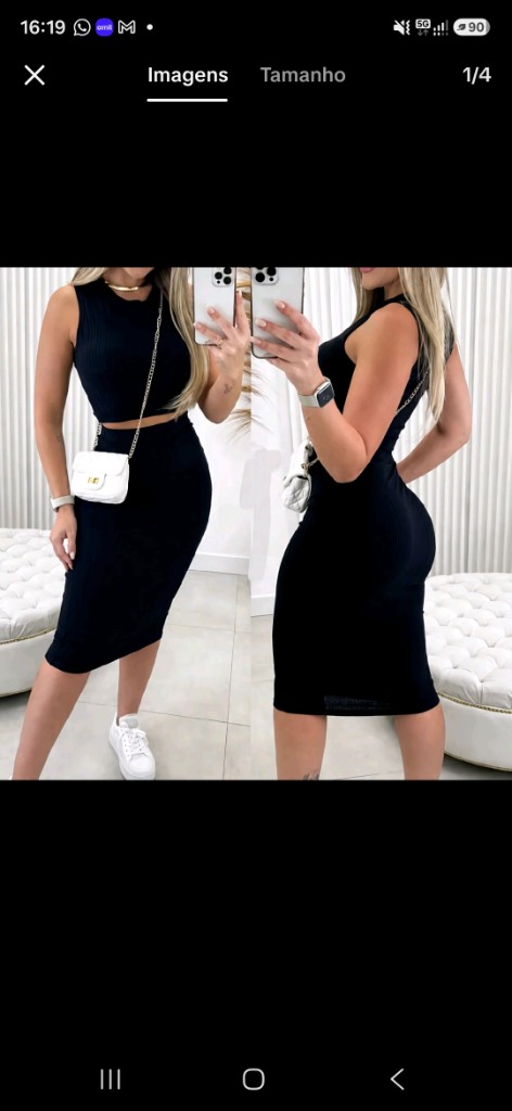 Conjunto Midi liso