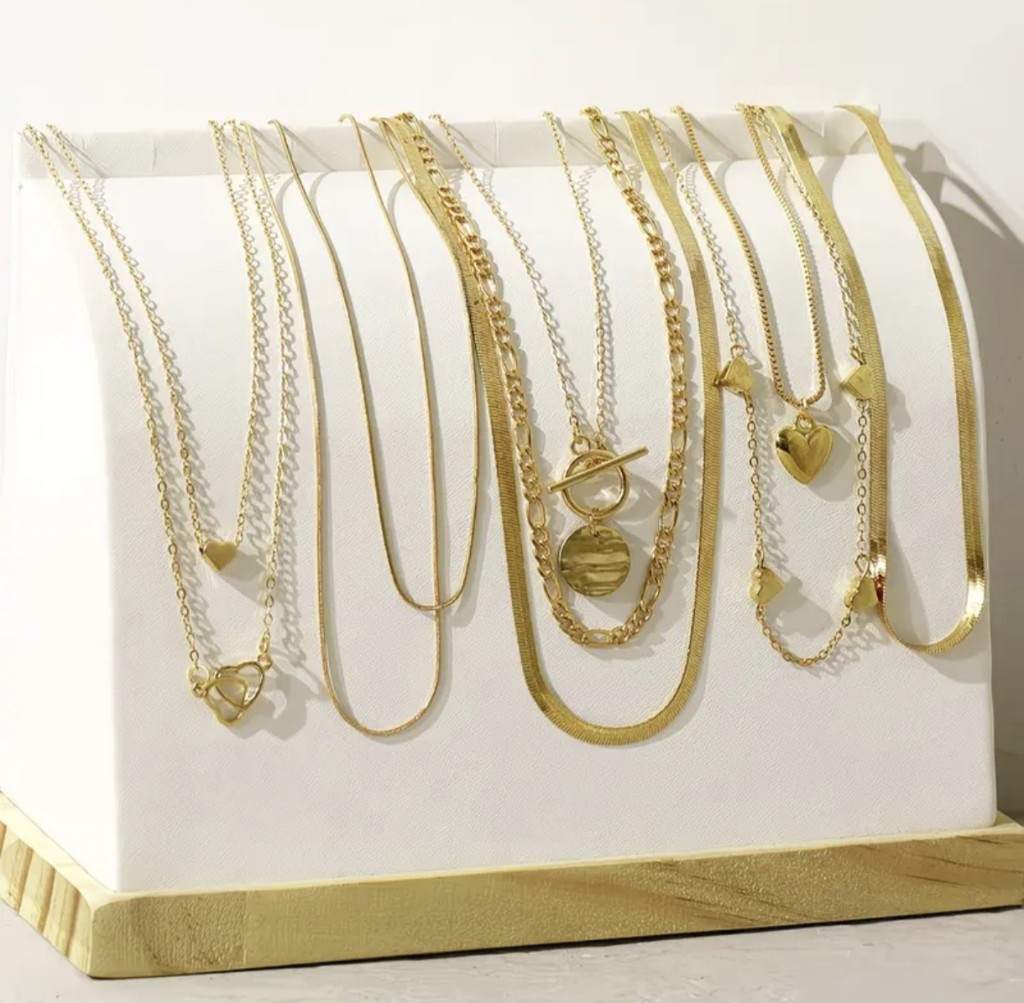 Collar Dorado Apilable